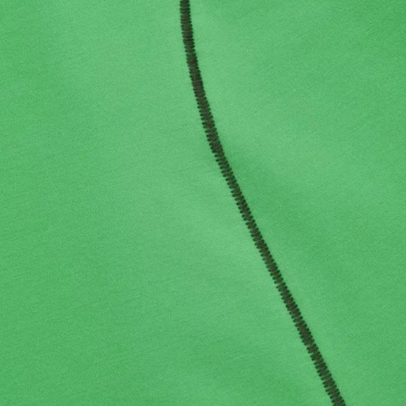 COS Mini Dress With Coverstitched Seams Apple Green Blokettecore Sz S Oversized - Picture 13 of 13